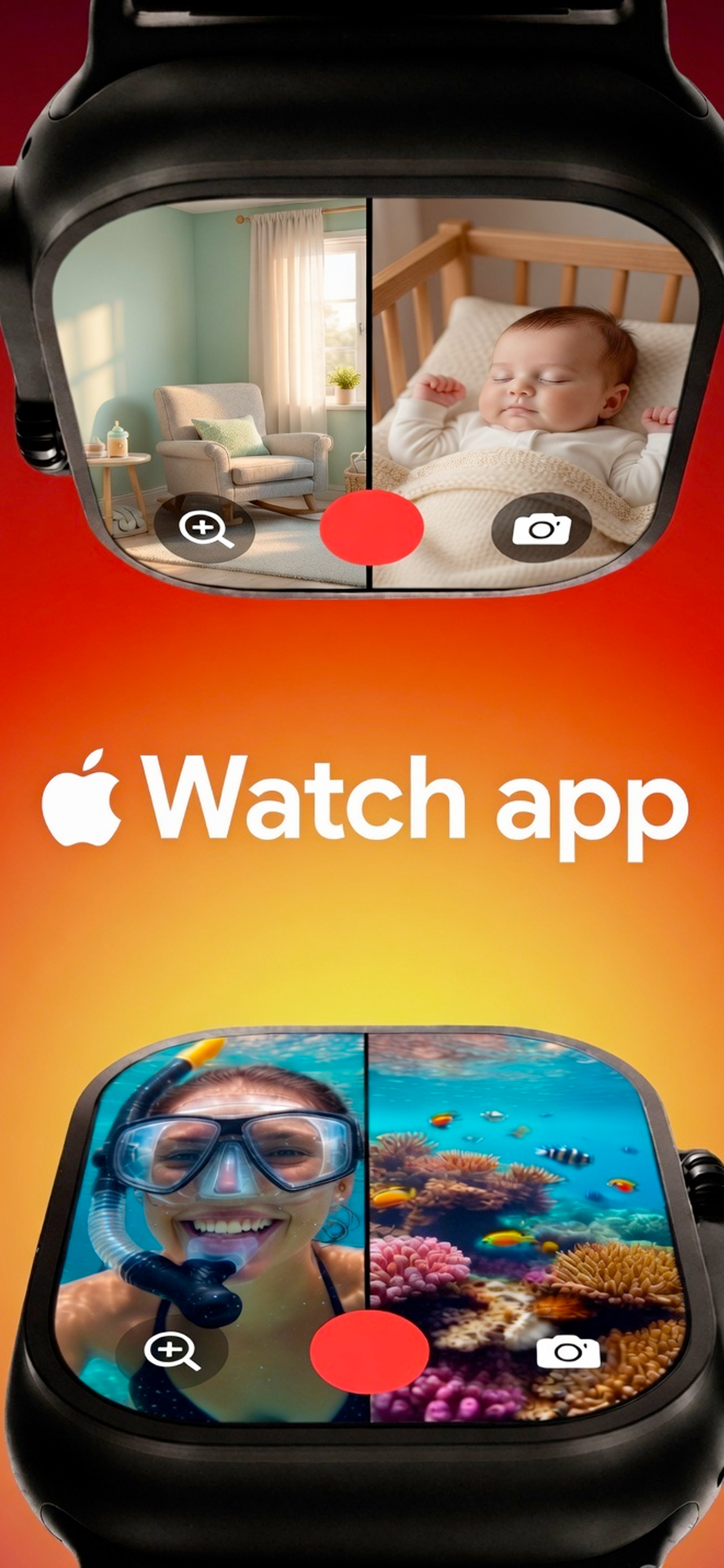 Lookout Dual Camera Recorder iPhone screenshot 2